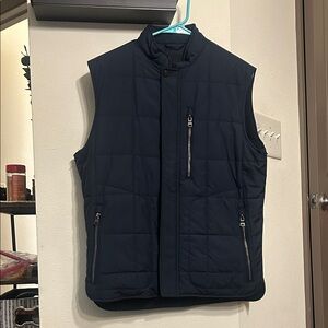 Banana Republic Quilted Puffer Lined Vest Men’s Size Medium
